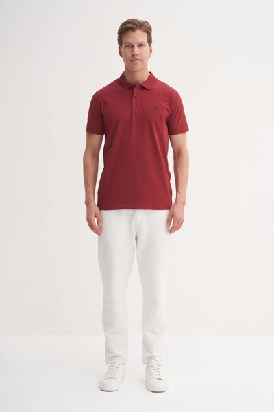 Cazador Caz 4615 Polo Yk.Lcy Sup. T-Shirt Bordo