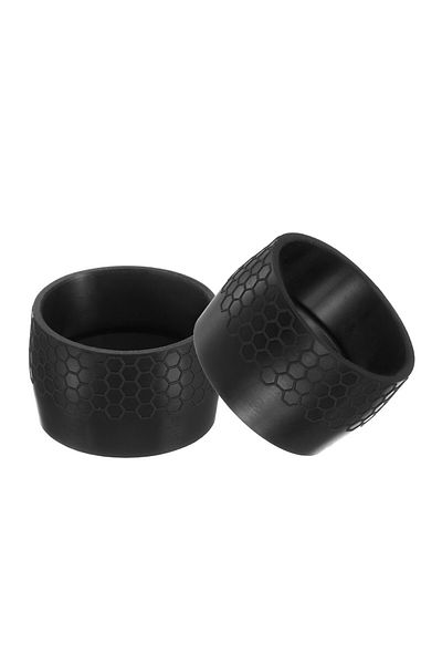 Choice Black MOTSUV 1 Pair Road Bike Handlebar Strap Fixed Ring Silicone Non-Slip Bicycle Handlebar Tape Fi