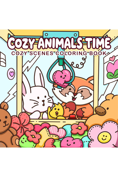 Choice كتاب تلوين مريح لوقت اللعب مع الحيوانات - كتاب صور جذاب للتعبير الإبدا...