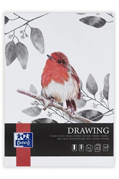 Herlitz Bloc desen Drawing A3, 25 file, hartie 200g, colec