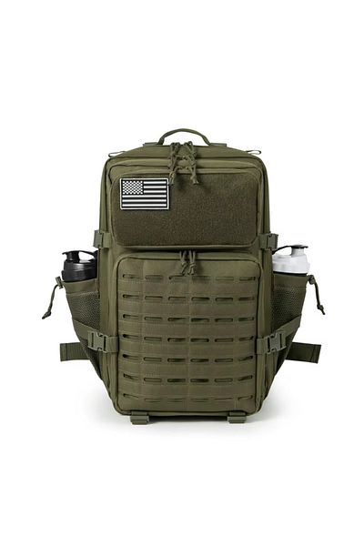 Lion camo Rucsac Laser Cut 2.0 Backpack GYM For Men 40-45 L Survival Rucksack Witch Bottle Holder