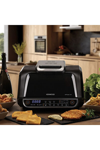 Kenwood مقلاة هوائية صحية 8 في 1 بقوة 1700 واط مع وظيفة الشواء، سعة 9 لتر