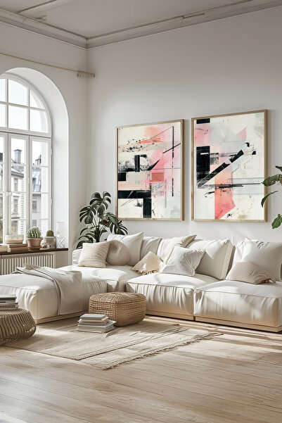 STARYUNA Pictură modernă cu efect de pictură în ulei, set de pictură modernă ...