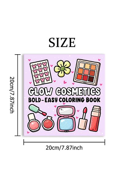 Choice COSMETICS Bold-easy Patterns Coloring Book for Adults Cute Drawing Book Perfect Gift for Party an...