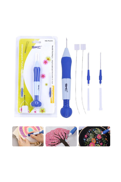 Choice 1 قطعة مجموعة إبر التطريز، مجموعة أدوات الخياطة، قلم سحري، أداة النسيج...