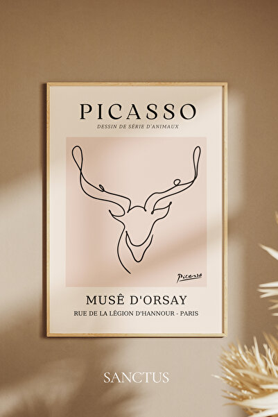 Pablo Picasso - Ahşap Çerçeveli Tablo
