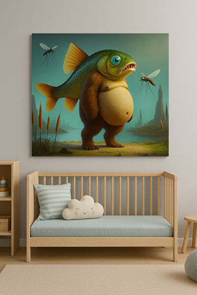 BLT DİZAYN Trippi Troppi Glass Painting – Starea de perete a umorului fantastic