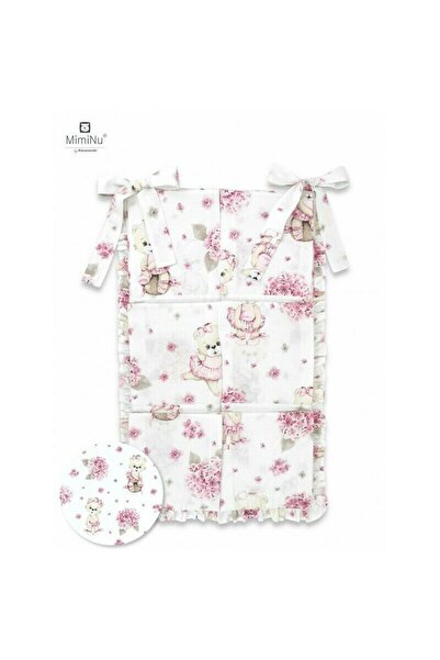 MimiNu Οργανωτής κούνιας, MimiNu, Κατασκευασμένος από βαμβάκι πιστοποιημένο Oeko Tex Standard 100, Με 6 διαμερίσματα