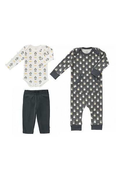 fresk Black Boy – Set pentru bebeluși, din bumbac , 6-12 luni