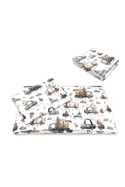 MimiNu Κλινοσκεπάσματα για κούνια 3 τεμαχίων, MimiNu, Με σεντόνι 120x60 cm, Π...