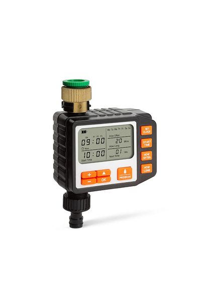 Briggs Sistem automat de irigații Briggs, 3 programe, negru, 115x180x55mm