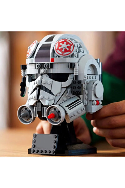 Choice 789 قطعة من مكعبات بناء خوذة سائق AT-AT من MOC، نماذج تجميع إبداعية، زينة، زينة