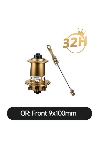 Choice F GOLD QR ARC MT088 MTB Hub 6 Pawls 180 Clicks Sealed Bearing Hub Fron...