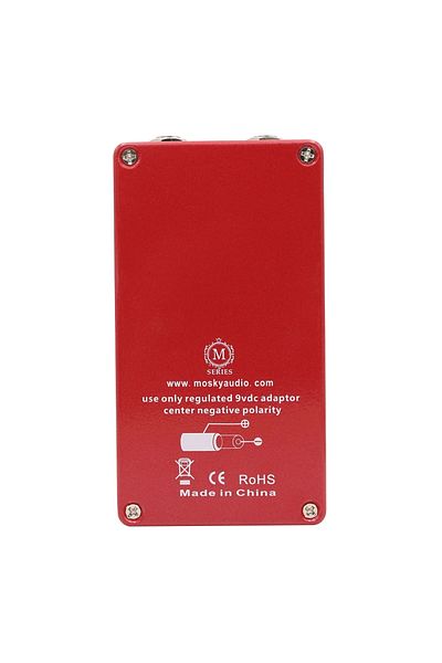 Choice Mosky G IV RED Distortion/Overdrive/Preamp Pedal True Bypass,Effect Pedal for Electric Guitar