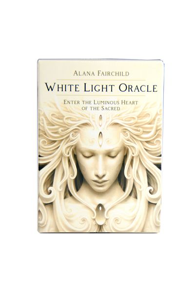 Choice Light Grey White Light Oracle Deck Travel Edition Includes Digital Guide Spiritual and Ethereal Desi