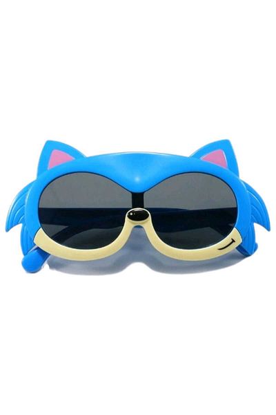 OEM Ochelari de soare albastrii, polarizati, pentru copii cu design Sonic the Hedgehog