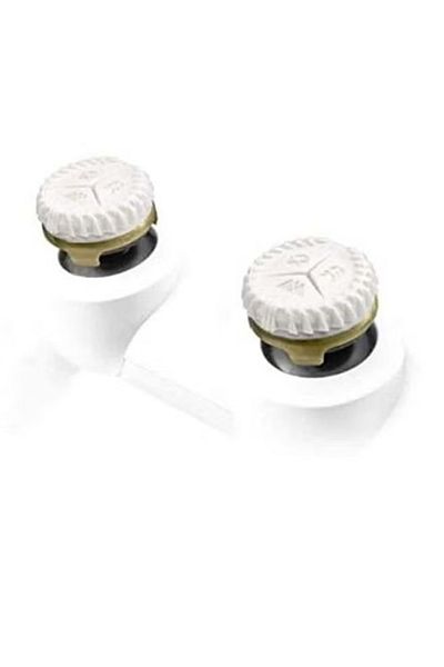Kontrol Freek Destiny 2 Guardian Crest Thumbsticks for PS4 –White/Gold