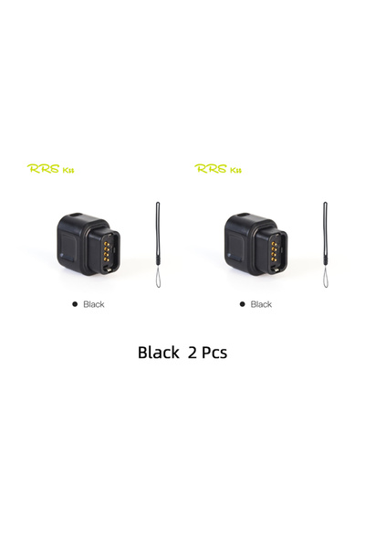 Choice محول شاحن بطارية RRSKIT أسود اللون، قطعتان، مع حبل لسلسلة Shimano 12 س...
