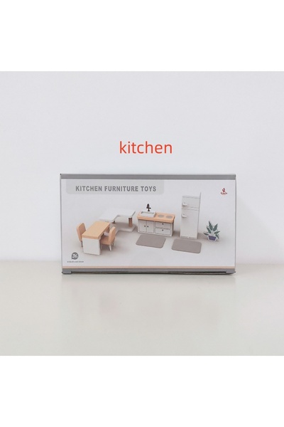 Choice4 kitchen Nordic style villa, dollhouse, children's play, mini simulati...