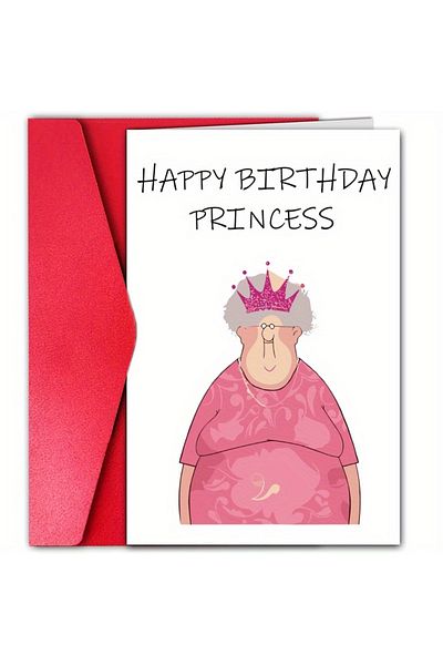 Choice Red 1pc, birthday card, funny birthday card for her, husband birthday card, best friend birthday car