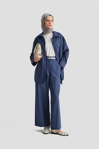 Armine Set de lenjerie cu detaliu cupă 25Y6017 Bleumarin
