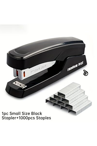 Choice1 Black Durable Stapler With 1000 Nails Capable Of Binding 25 Sheets Of...