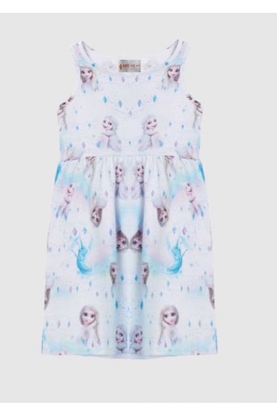 Daisy Dolly Rochie din jerseu din bumbac pieptănat pentru fetiță