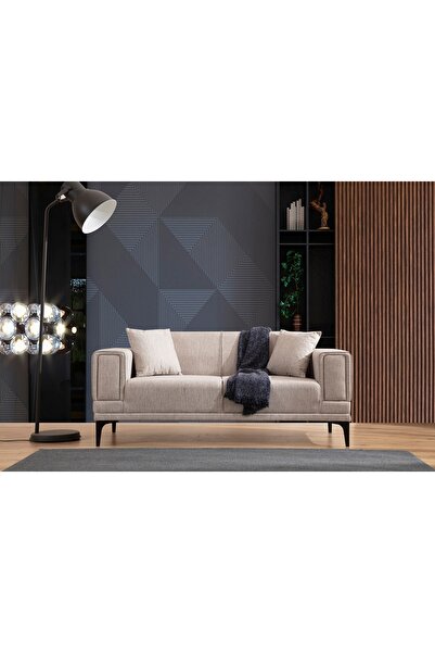 Vivense HORİZON İKİLİ KOLTUK, SÜTLÜ KAHVE