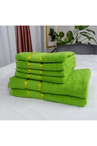 Sale4u Set 6 prosoape 100% bumbac – 400 g/m² – Ultra absorbante și confortabi...