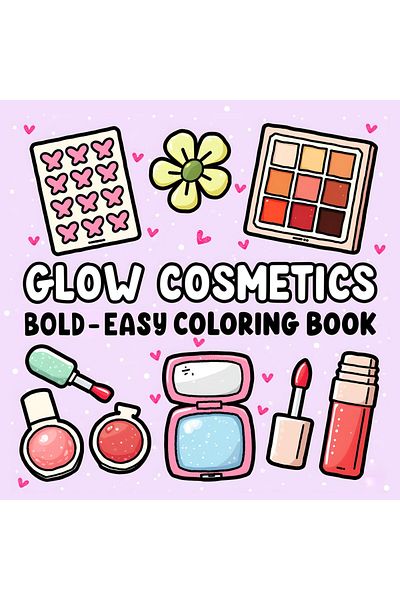 Choice COSMETICS Bold-easy Patterns Coloring Book for Adults Cute Drawing Book Perfect Gift for Party an...