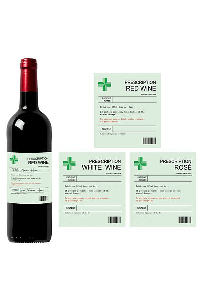 Choice 15x10x0.2cm Wine Bottle Label 6pcs Funny Novelty Bottle Labels, Personalized Wine Bottle Sticker Wat
