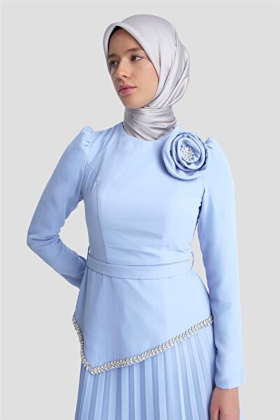 Armine فستان سهرة 25YD9187 أزرق