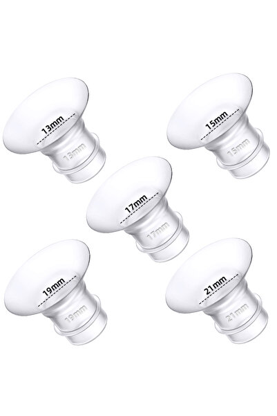 Choice4 5 مقاسات 13/15/17/19/21 مم قمع مضخة الثدي، قابس، محول أحجام مختلفة، ق...