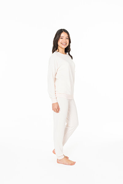 U.S. Polo Assn. U.S. Polo Assn. Women's Pink Melange Home Wear