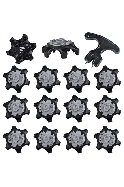 Choice مجموعة مسامير جولف سوداء مكونة من 14 قطعة، مسامير سريعة الدوران، مسامي...