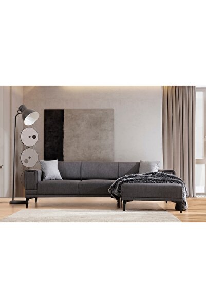 Vivense Horizon Köşe Koltuk, Antrasit, Sağ Köşe