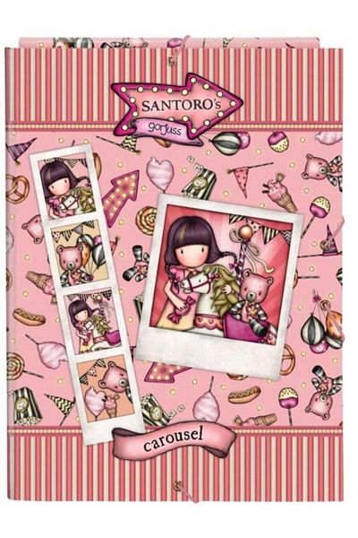 Santoro Mapa cu elastic Gorjuss Carousel