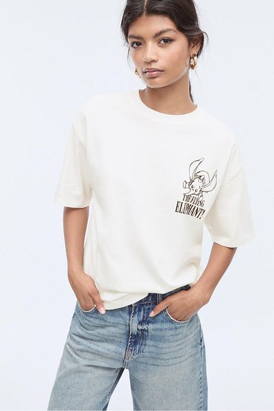 Stradivarius Short sleeve Dumbo T-shirt