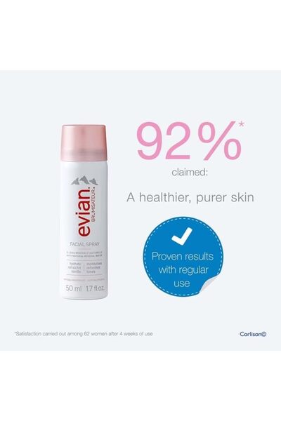 Evian ايفيان بخاخ ماء معدني للوجه 50 مل