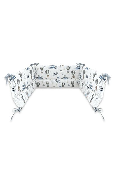 MimiNu Προφυλακτήρες κούνιας, MimiNu, Κατασκευασμένοι από βαμβάκι πιστοποιημένο Oeko Tex Standard 100, 180x30 cm, Με κορδέλες