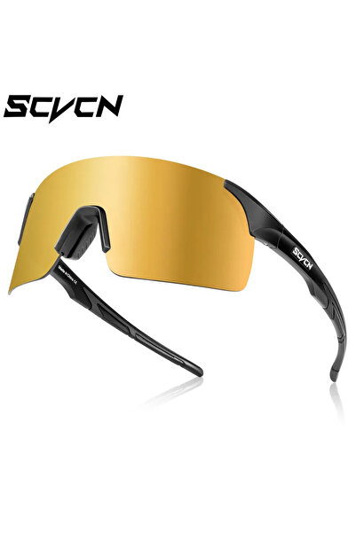 Choice نظارة شمسية جديدة لركوب الدراجات للرجال والنساء من SCVCN بعدسة واحدة 0...