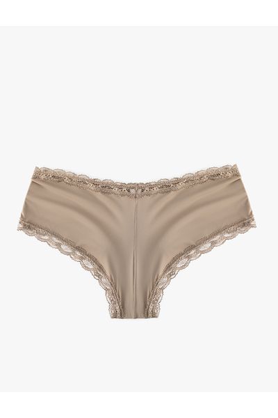 Koton High Waist Lace Hipster Panties