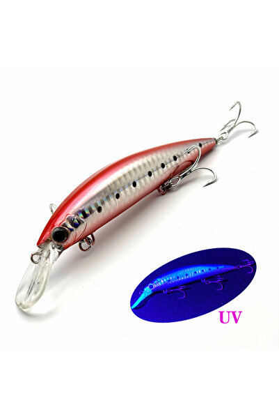 Choice 110 مم 36 جم F 110 مم 36 جم طُعم سمكة صغيرة ثقيلة الغرق من Testar، طُع...