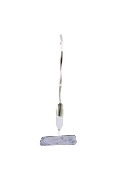 Flo Mop plat cu pulverizator pentru uz casnic, plastic, cap de mop din microf...