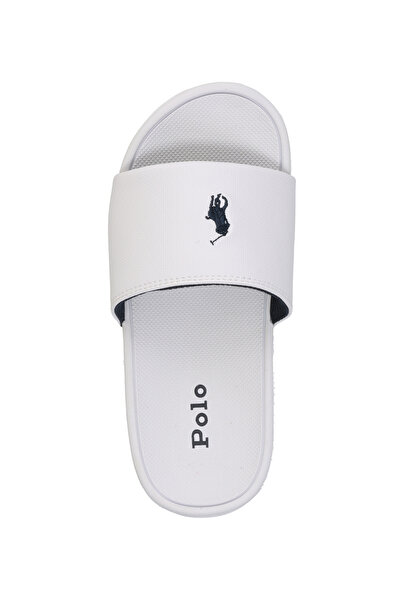 Polo Ralph Lauren Soren Flip Flops - White \ Navy