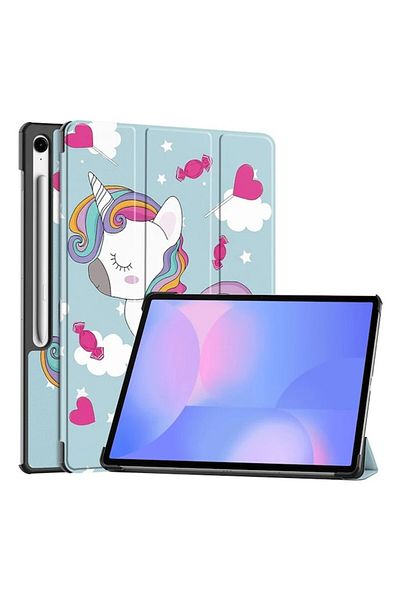 GABIANO Protective Case for Samsung Galaxy Tab S10 FE Plus, K35, MicroTwine, Unicorn