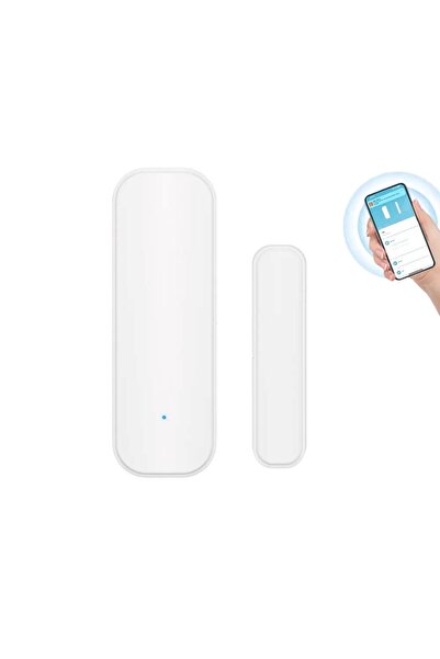 OEM Senzor Usa/Fereastra inteligent, Wi-Fi, App Tuya/Smart Life, Compatibil Alexa/Google Assistant, Alb