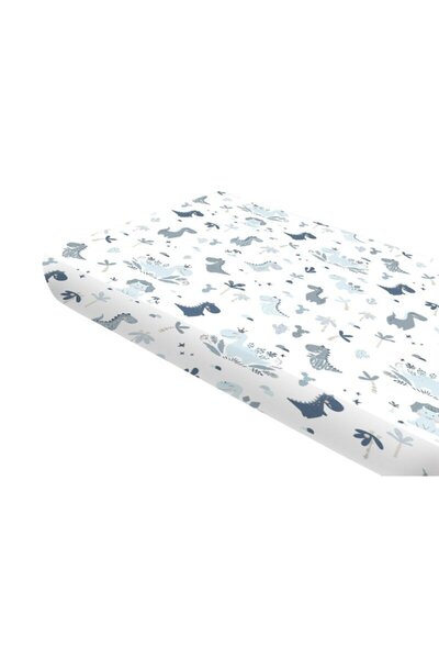 MimiNu Cearceaf cu elastic, MimiNu, Pentru pat 160x80 cm, Din bumbac certificat Oeko Tex Standard 100