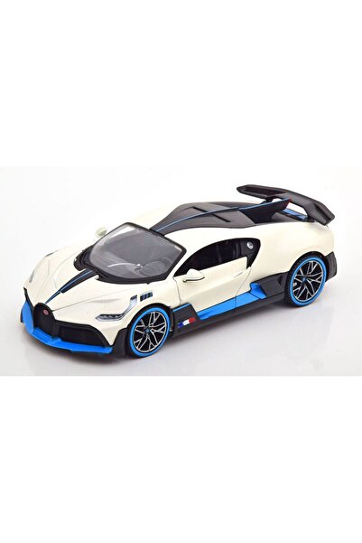 Maisto Bugatti Divo (2018) white model car 1:24