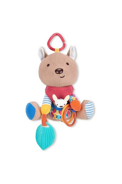 Skip Hop Multifunctional toy, Skip Hop, Kangaroo, Includes teething ring, With rattle elements
